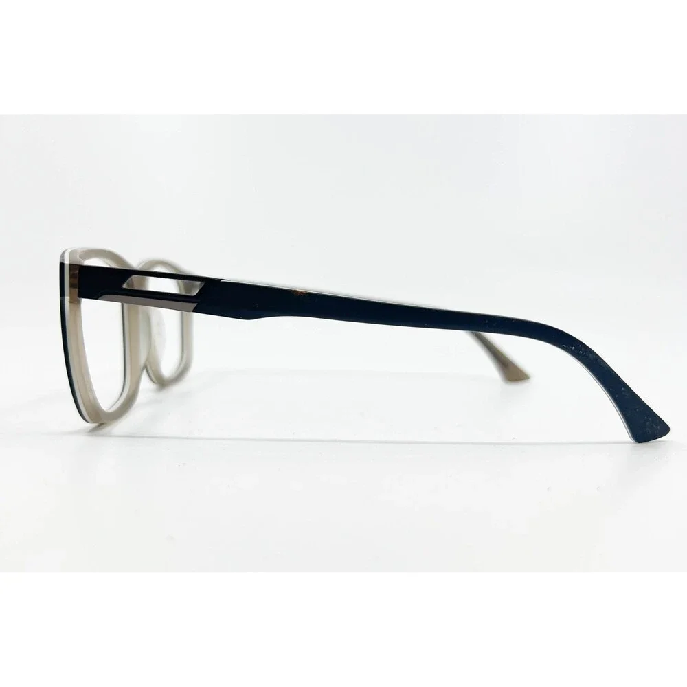 Shaquille O'Neal Eyeglasses Mens Black Grey Square Frame 57-18-150